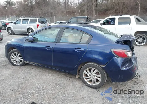 2012 Mazda Mazda3 I Touring z USA, uszkodzony, nr VIN JM1BL1V83C1662741